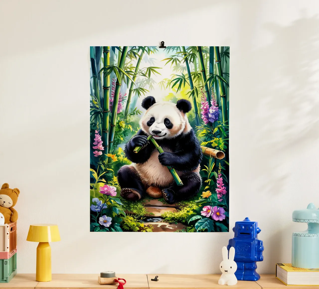 Cute Panda carta hahnemühle da Jeff Studio