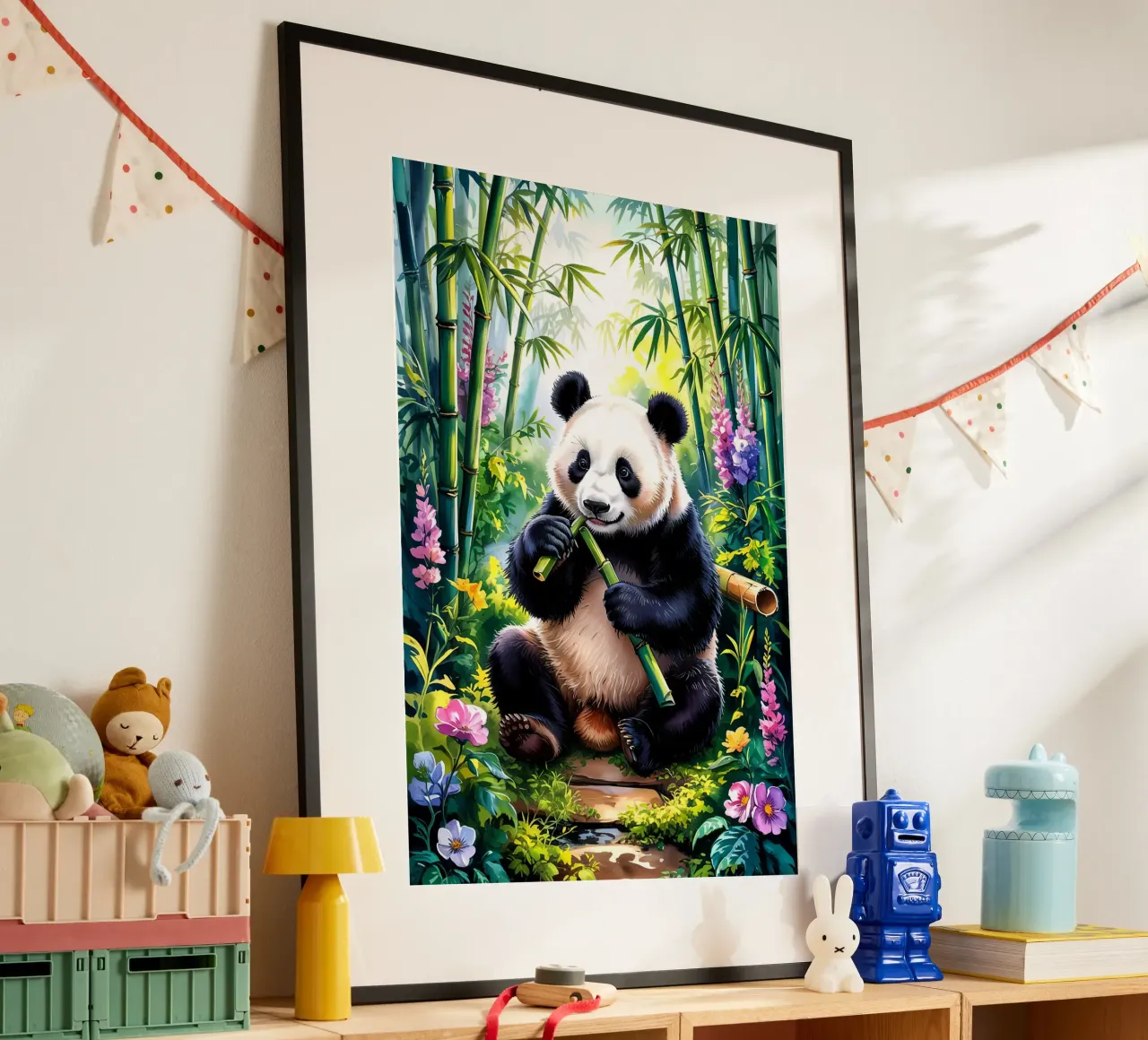 Cute Panda carta hahnemühle da Jeff Studio