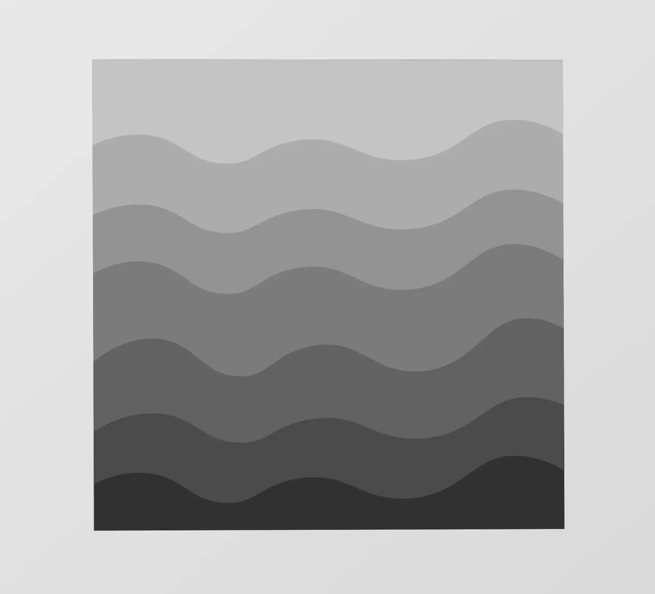 Grey gradient design pellicola backlit da baobabprintstore