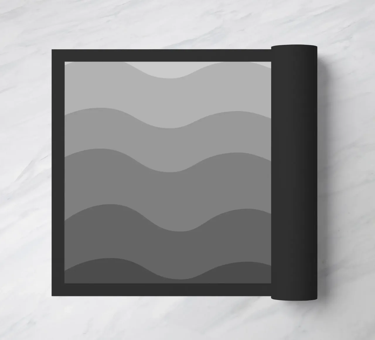 Grey gradient design zerbino da baobabprintstore