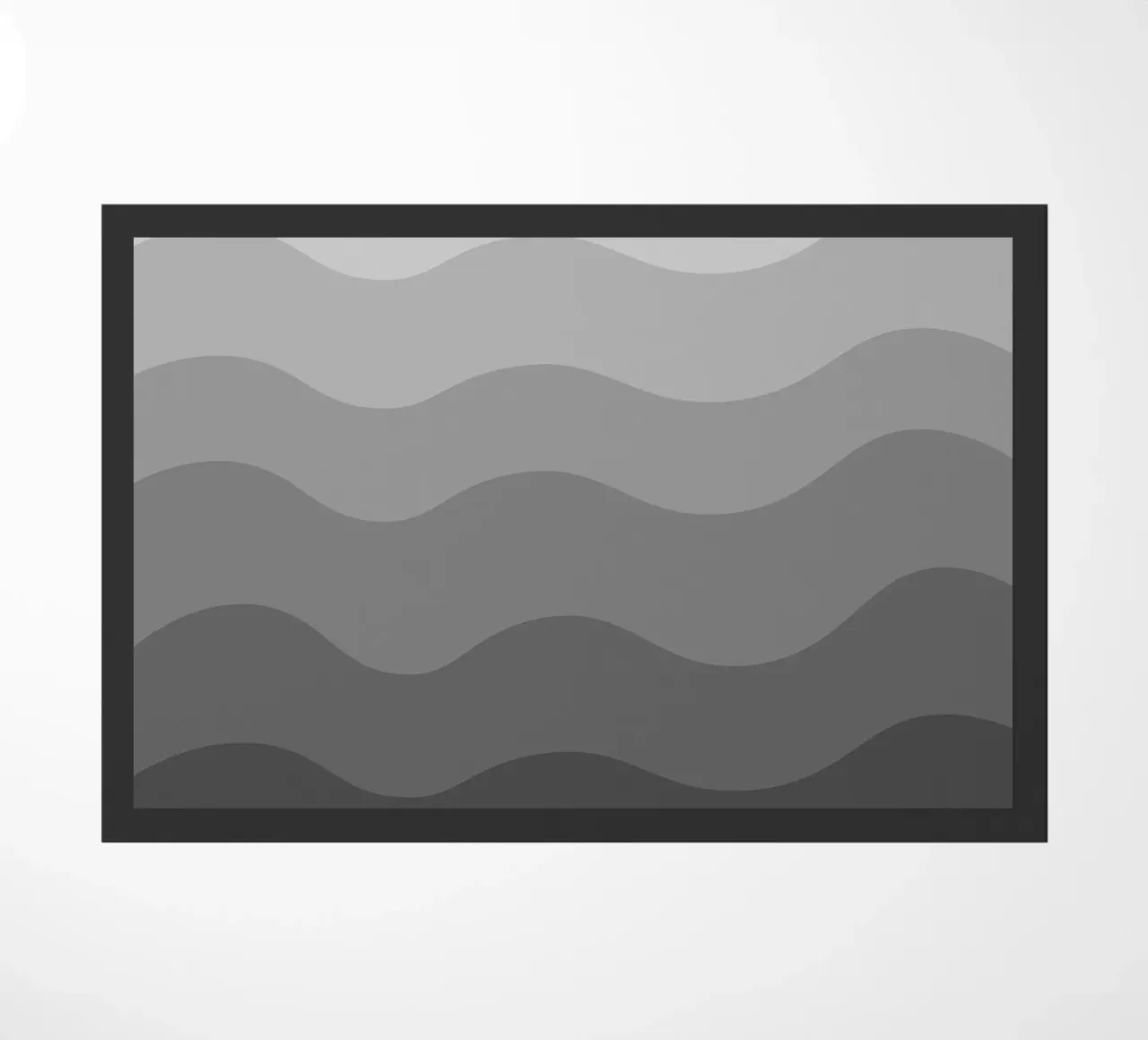 Grey gradient design zerbino da baobabprintstore