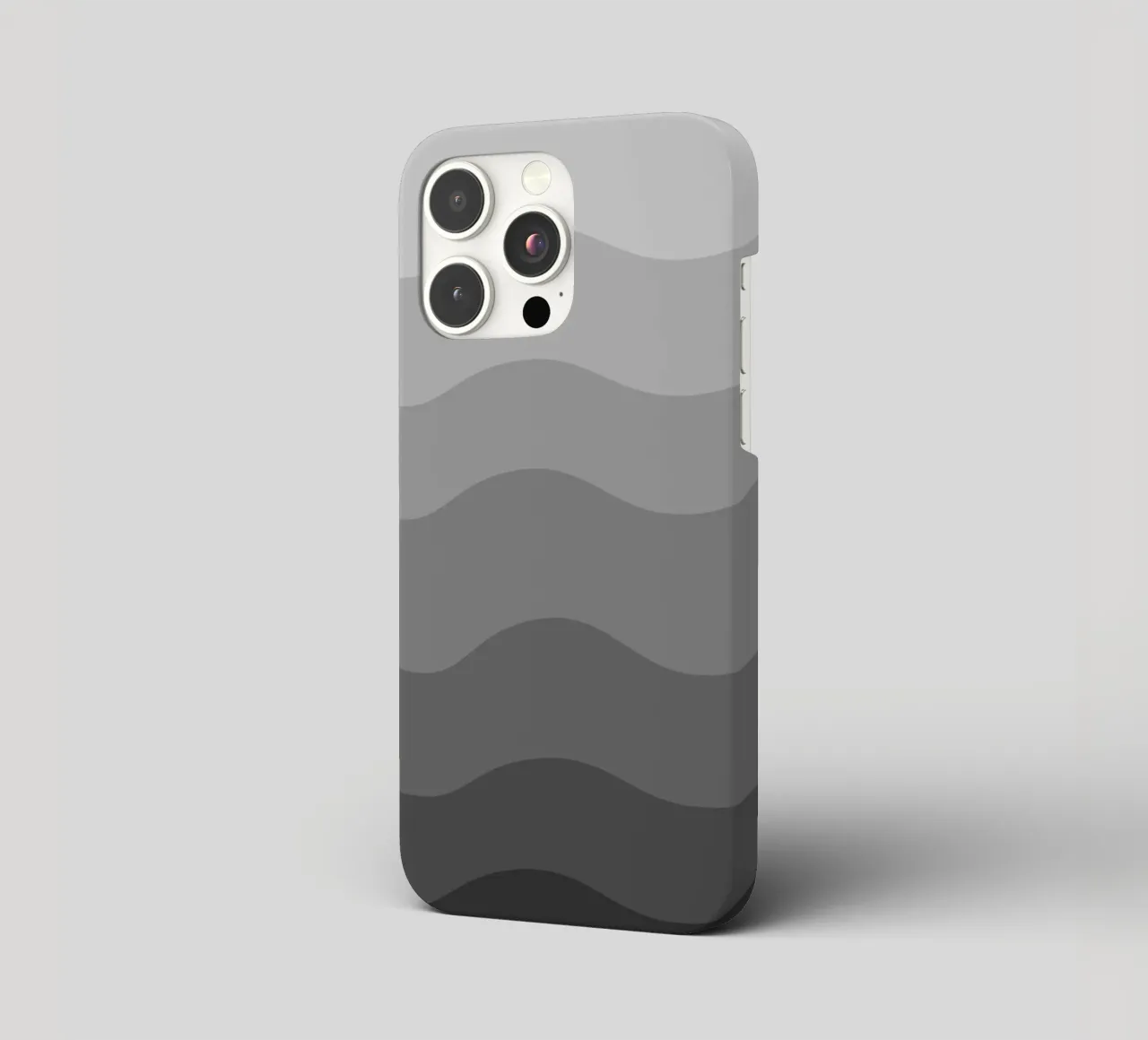 Grey gradient design cover iphone da baobabprintstore