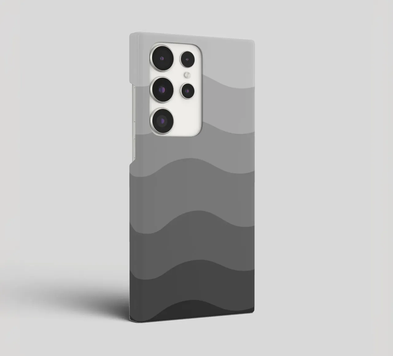 Grey gradient design cover samsung da baobabprintstore