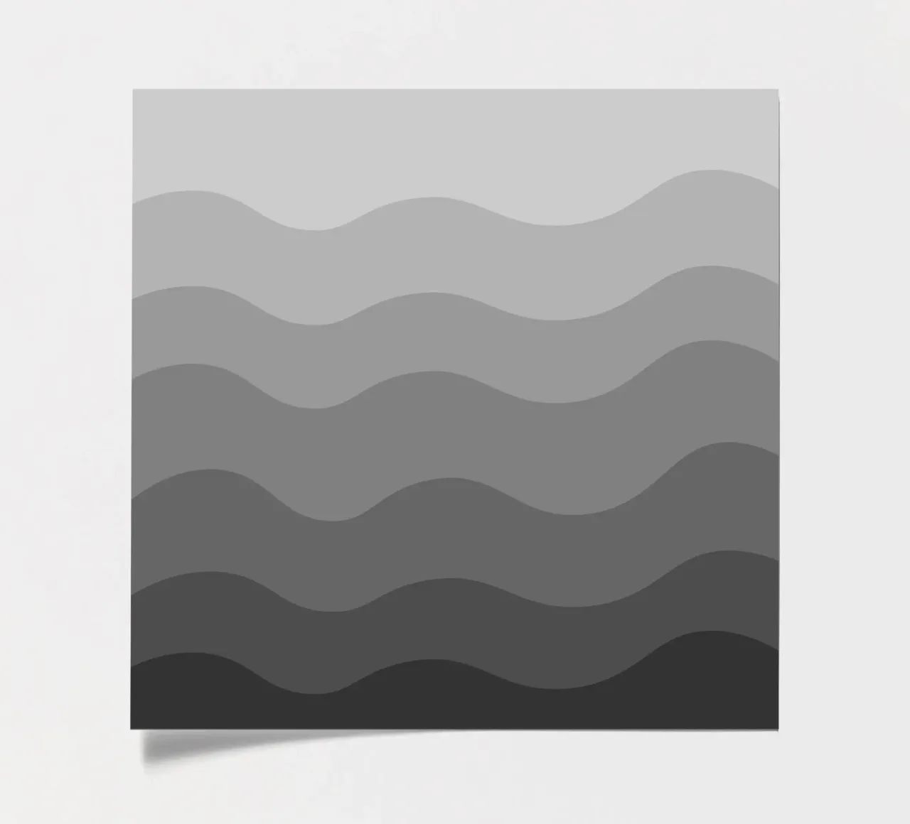 Grey gradient design foglio adesivo da baobabprintstore
