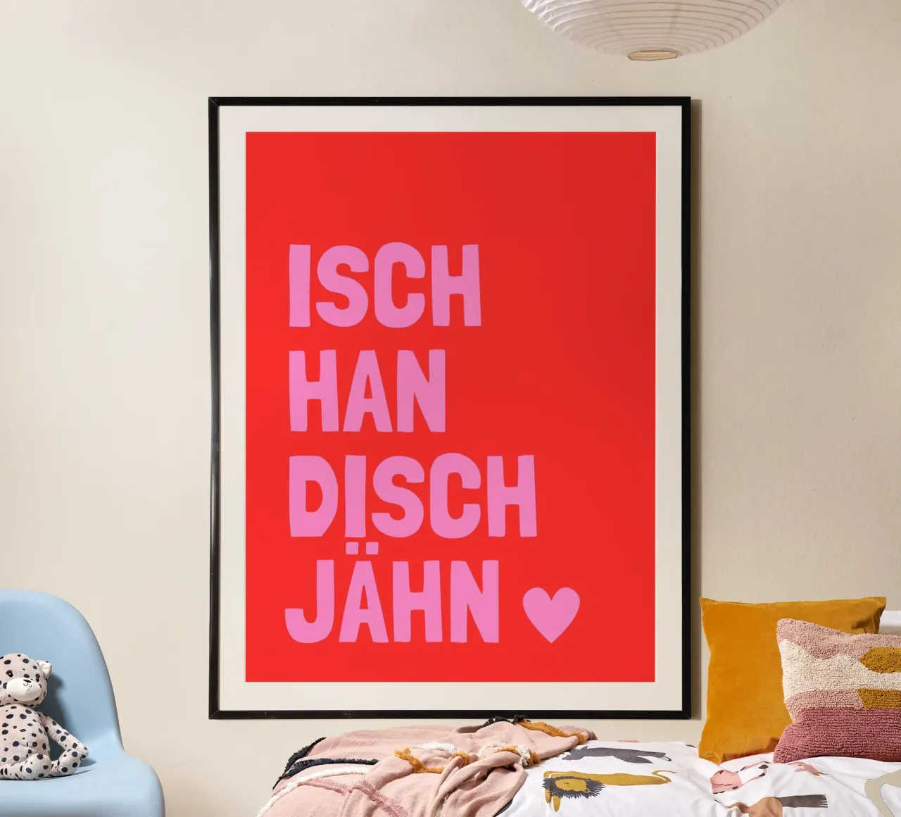Isch han disch jähn - Kölsche Liebeserklärung carta hahnemühle da Ohkimiko