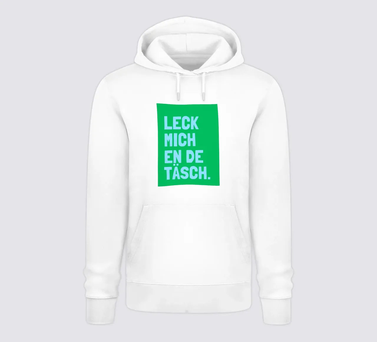 Leck mich en de Täsch felpa con cappuccio da Ohkimiko