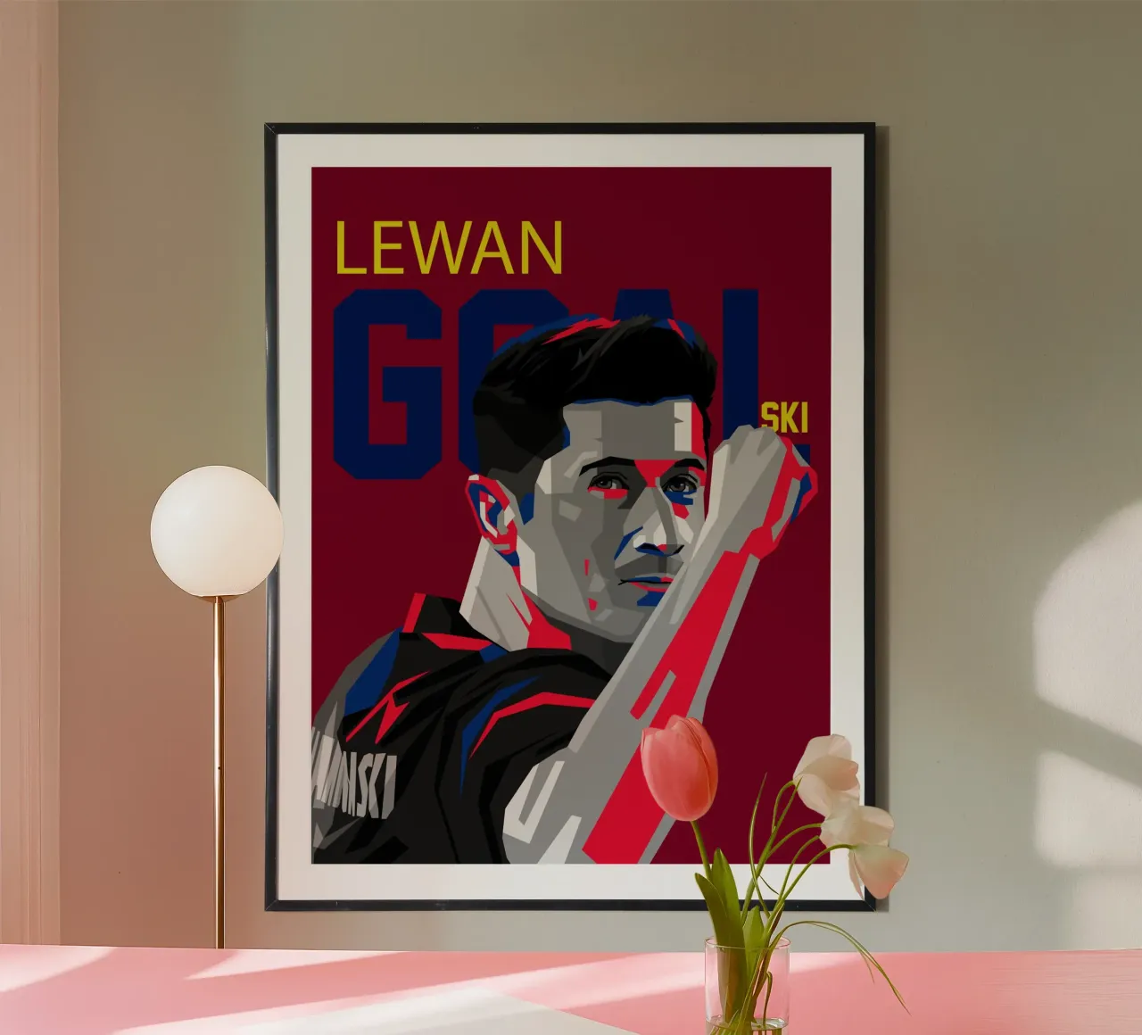 LewanGoalSki hahnemühle by WPAP MALANG