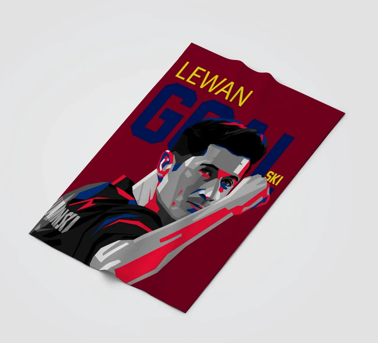 LewanGoalSki fleece blanket by WPAP MALANG