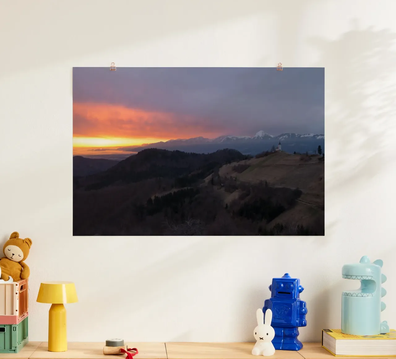 Paesaggio onirico carta hahnemühle da PhotoVibe Decor