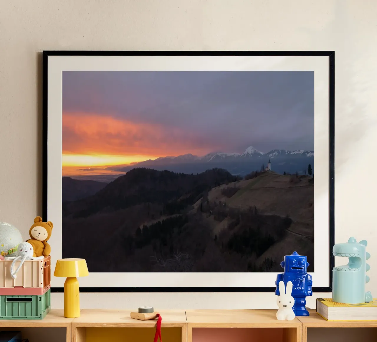 Paesaggio onirico carta hahnemühle da PhotoVibe Decor
