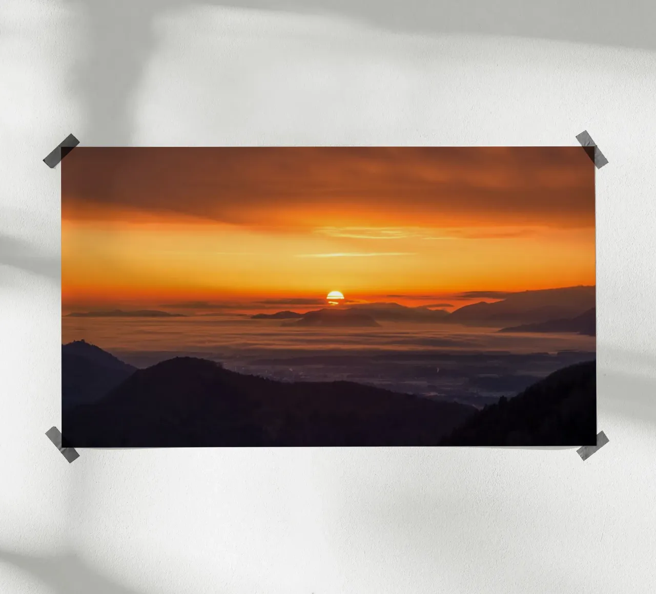 Paesaggio onirico carta hahnemühle da PhotoVibe Decor