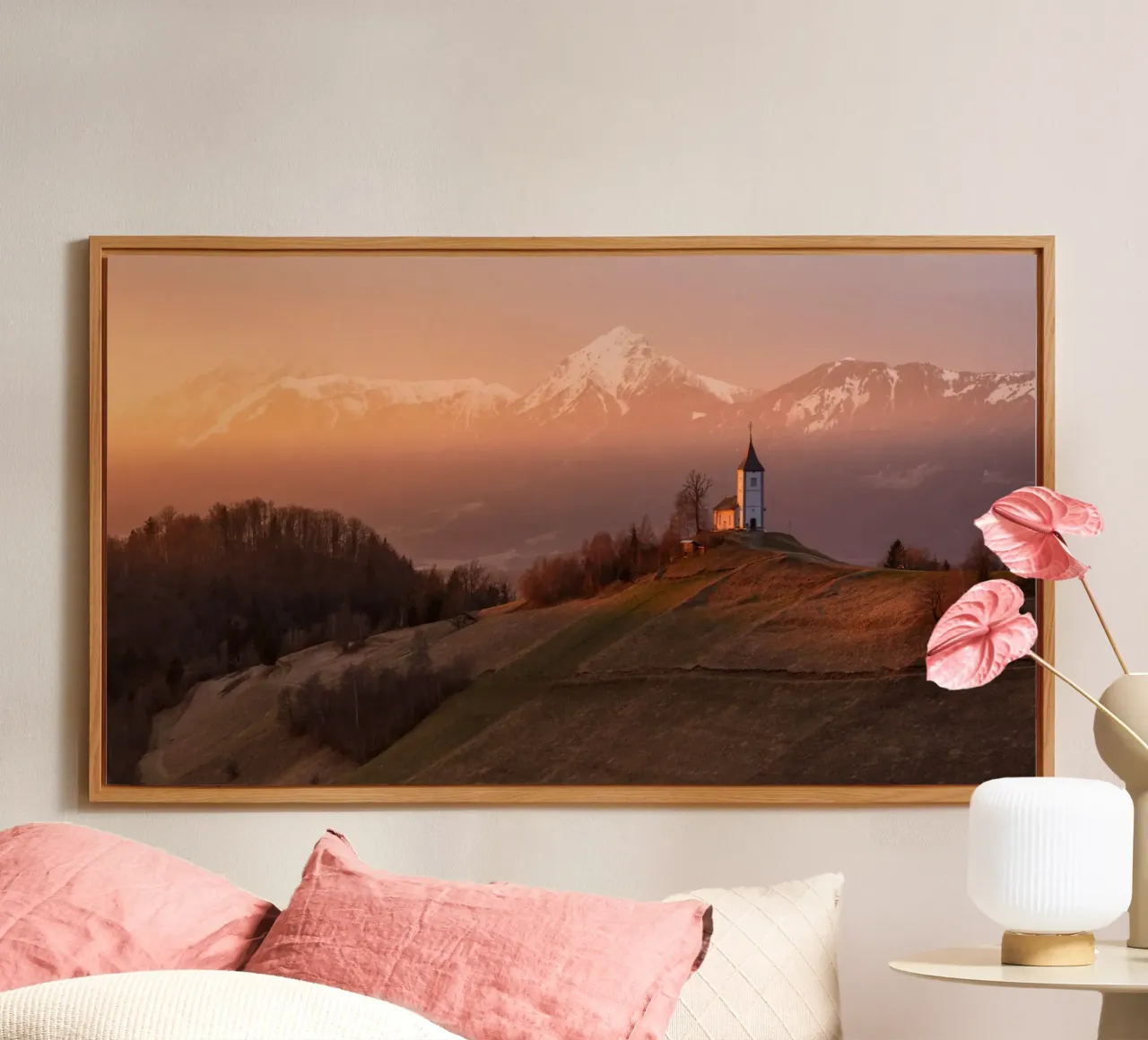 Paesaggio onirico alluminio dibond da PhotoVibe Decor