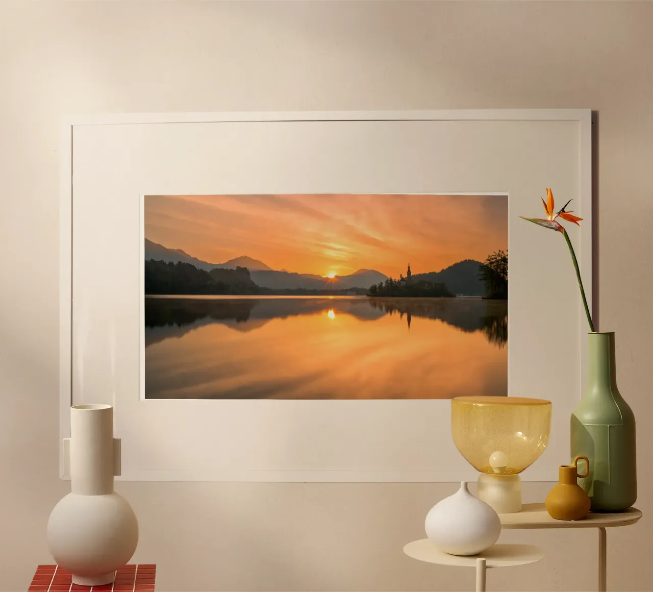 Paesaggio onirico carta hahnemühle da PhotoVibe Decor