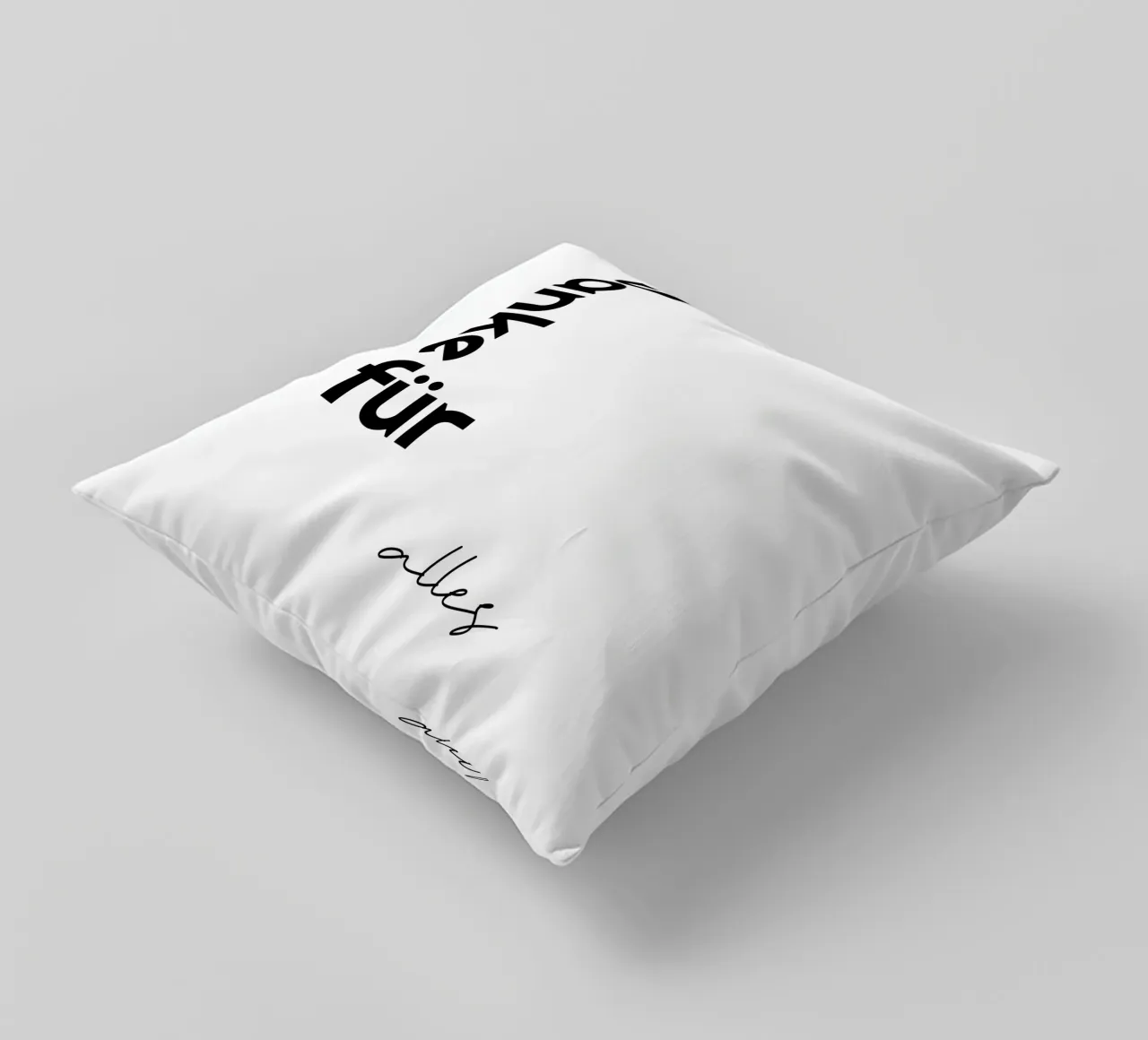 Grazie di tutto cuscino da YV TYPOGRAPHY