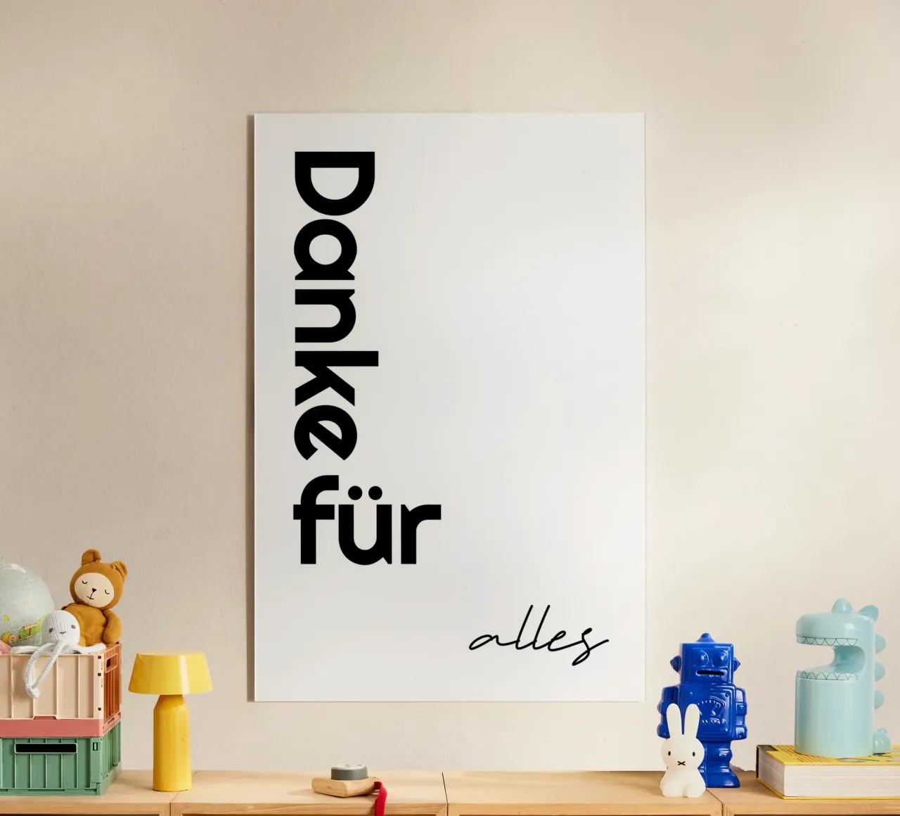 Grazie di tutto plexiglass da YV TYPOGRAPHY