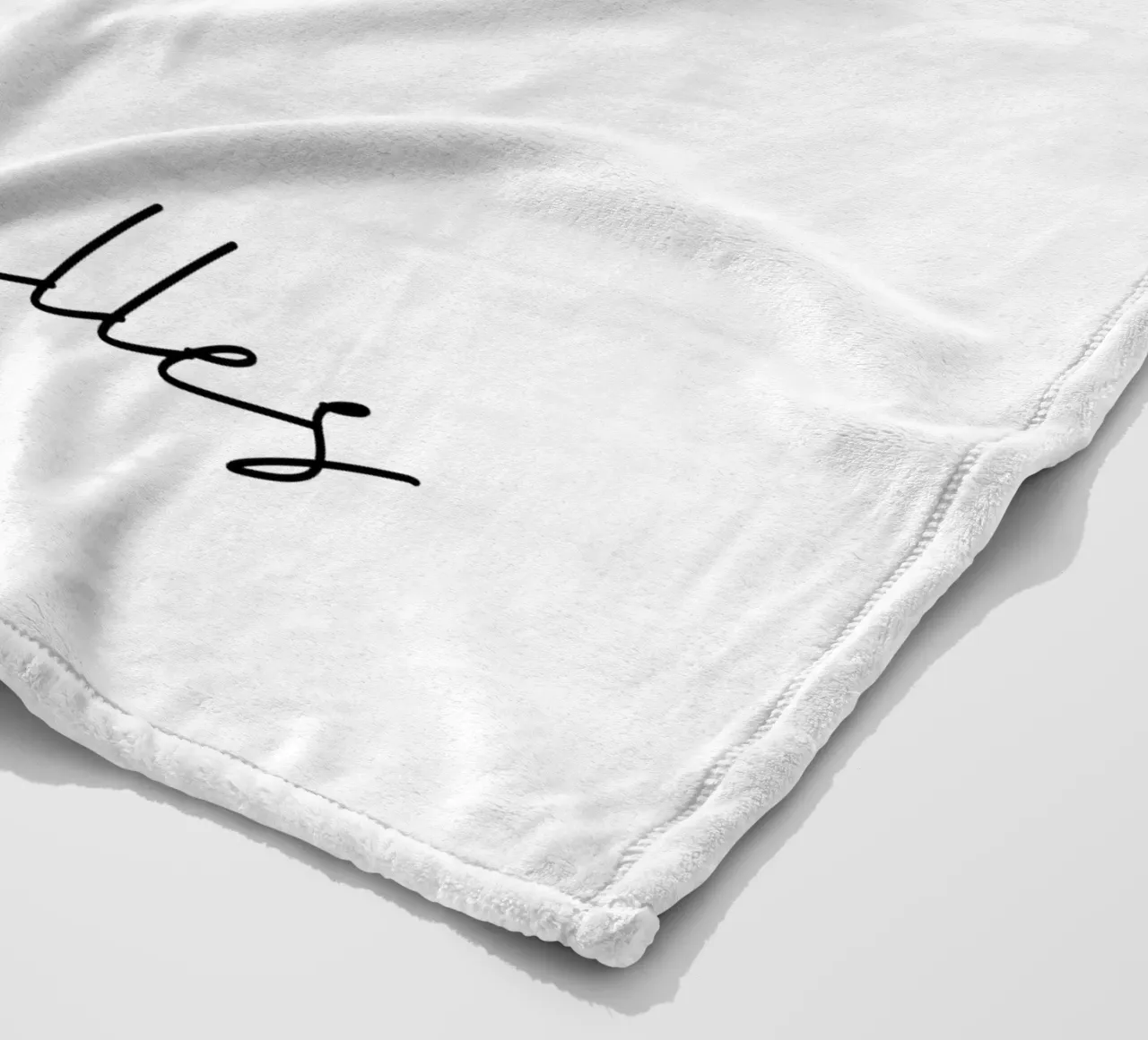 Grazie di tutto coperta in pile da YV TYPOGRAPHY