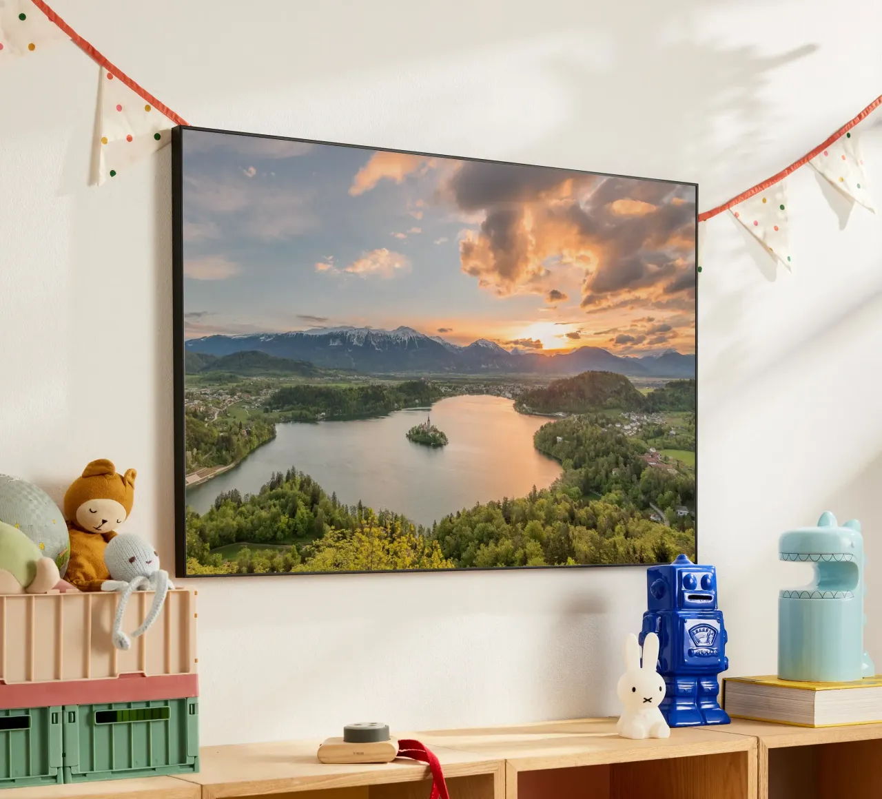 Paesaggio onirico alluminio dibond da PhotoVibe Decor