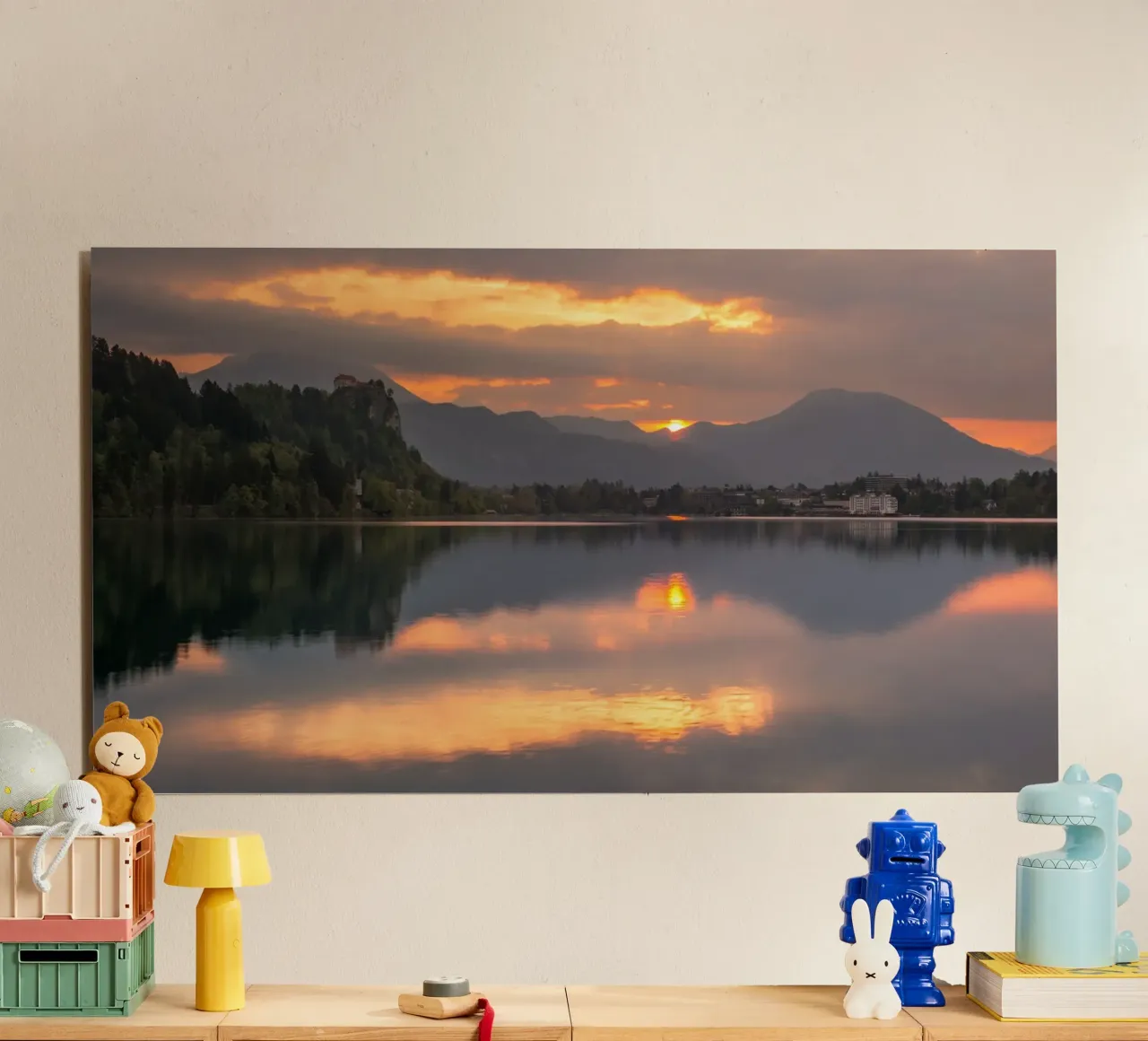 Paesaggio onirico alluminio dibond da PhotoVibe Decor