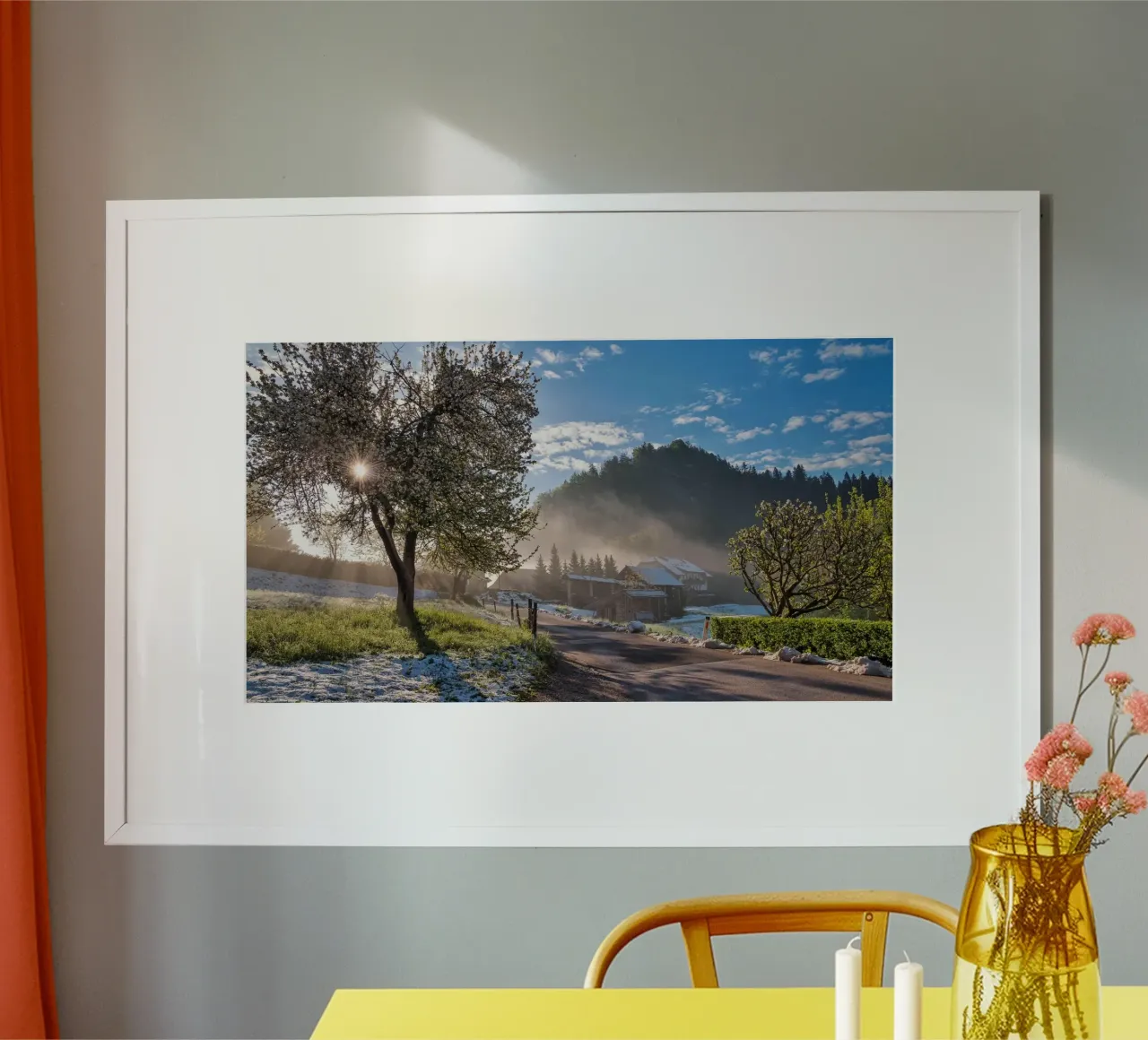 Paesaggio onirico carta hahnemühle da PhotoVibe Decor