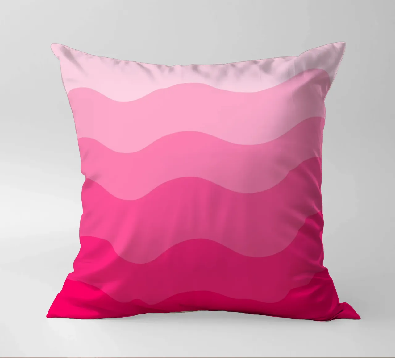 Pink gradient design cuscino da baobabprintstore