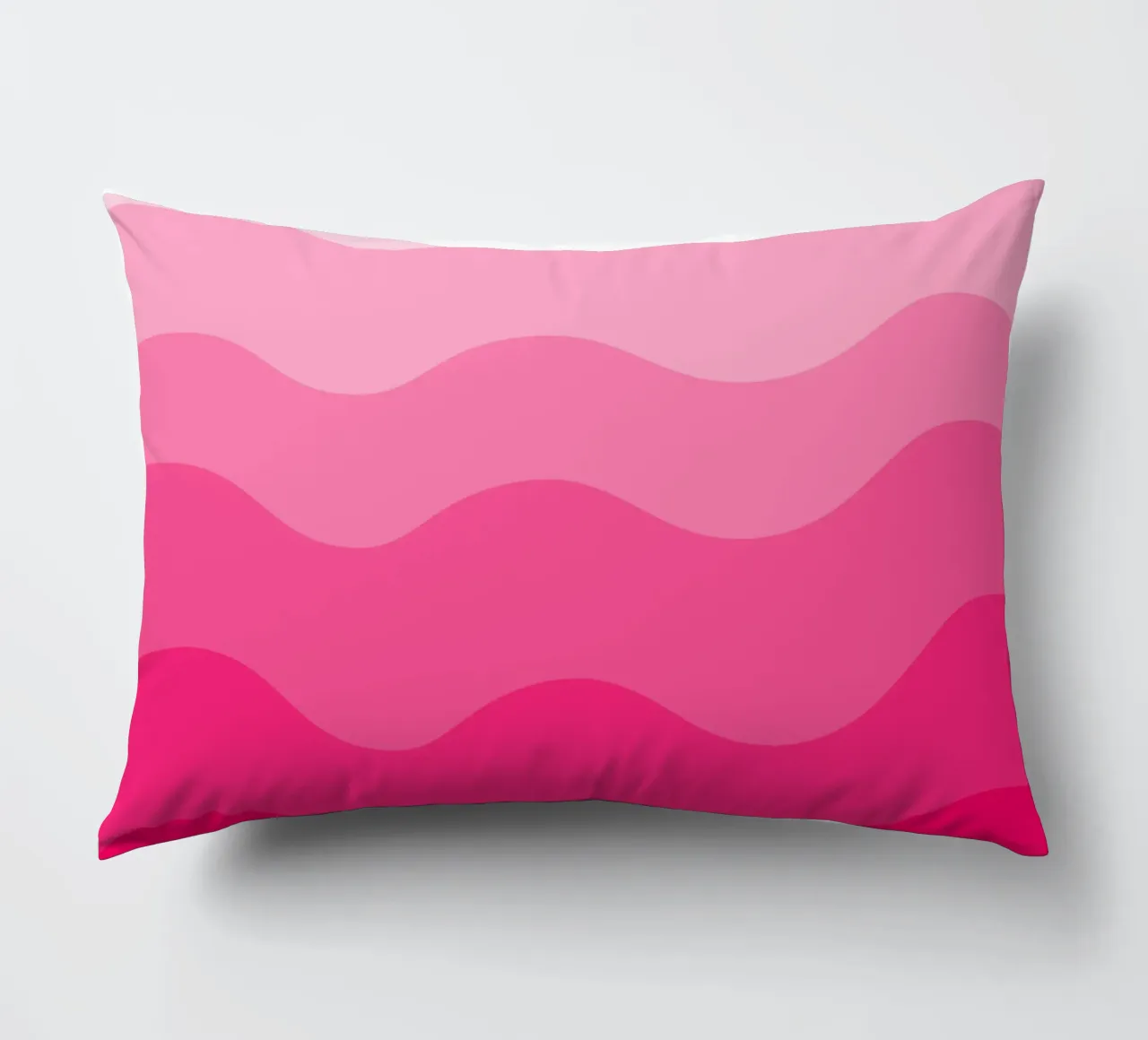 Pink gradient design cuscino da baobabprintstore