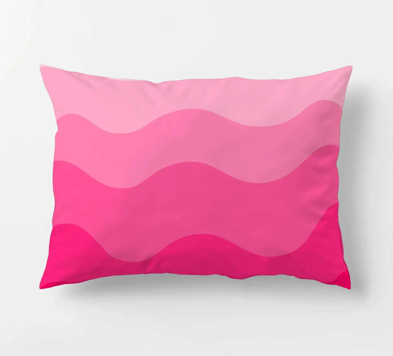 Pink gradient design cuscino da baobabprintstore