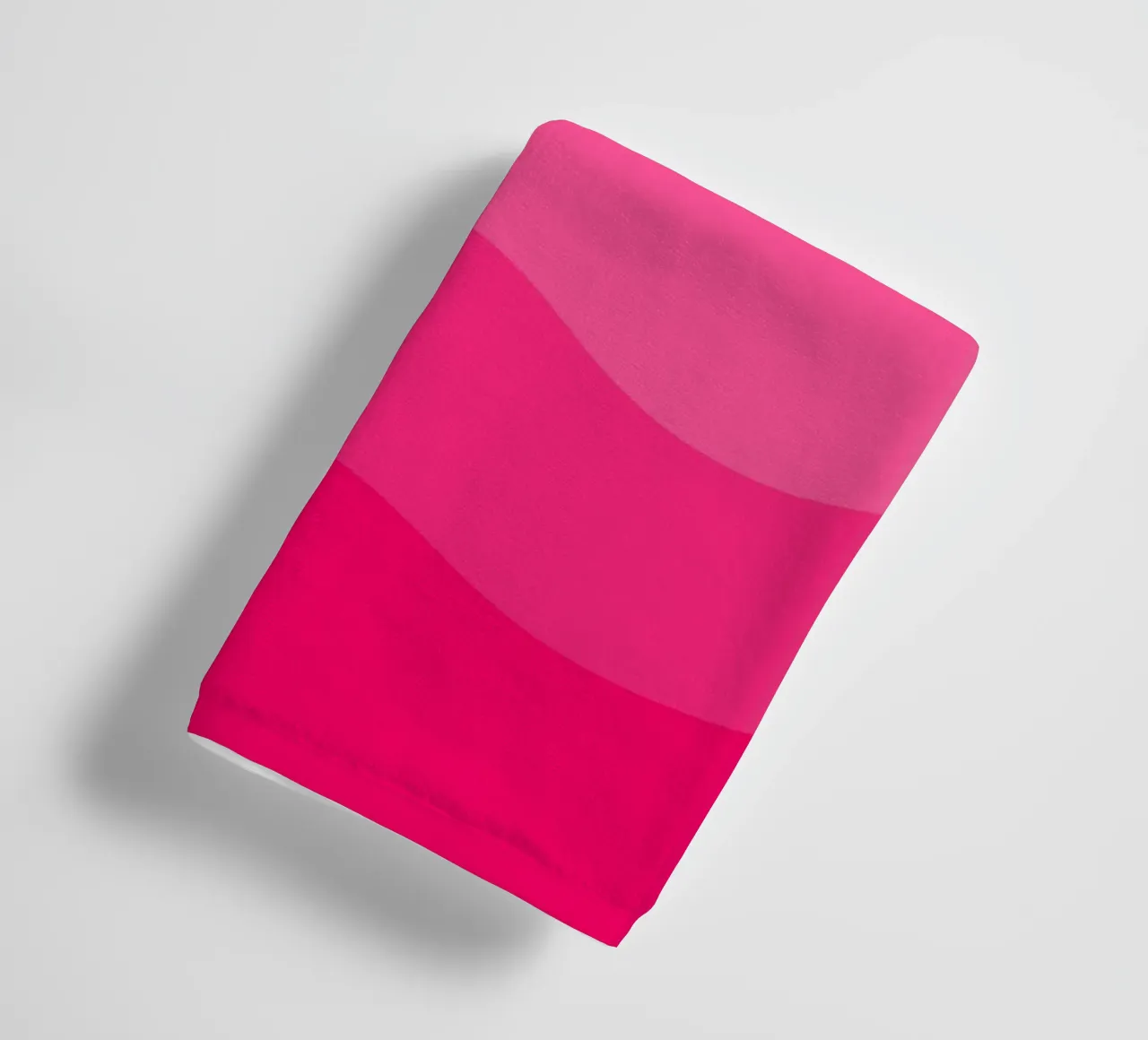 Pink gradient design asciugamano da bagno da baobabprintstore