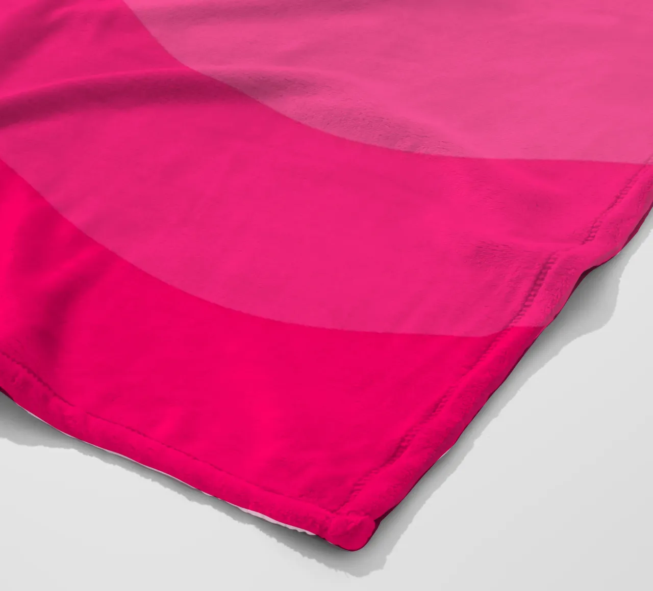 Pink gradient design coperta in pile da baobabprintstore