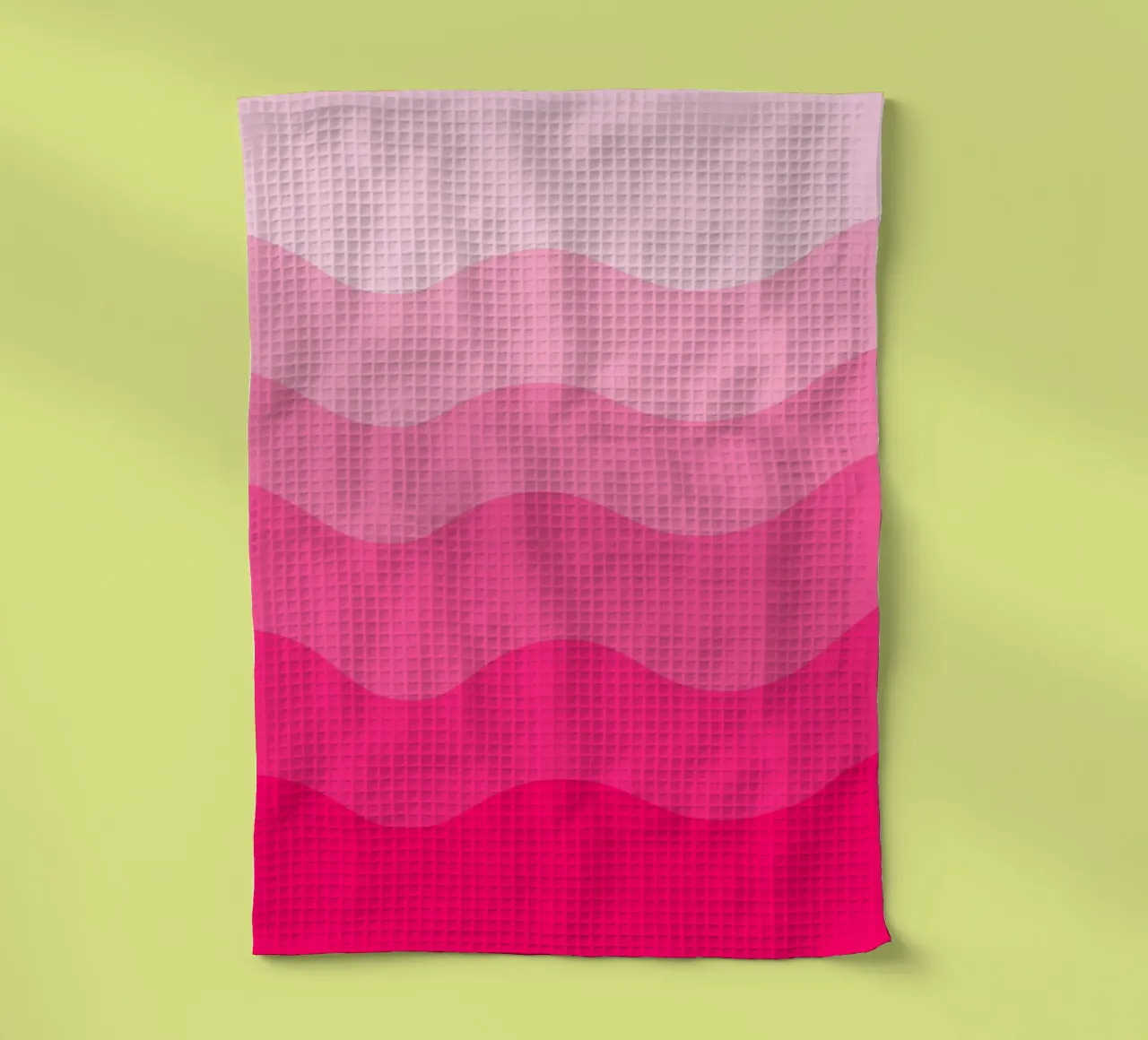 Pink gradient design canovaccio da cucina da baobabprintstore