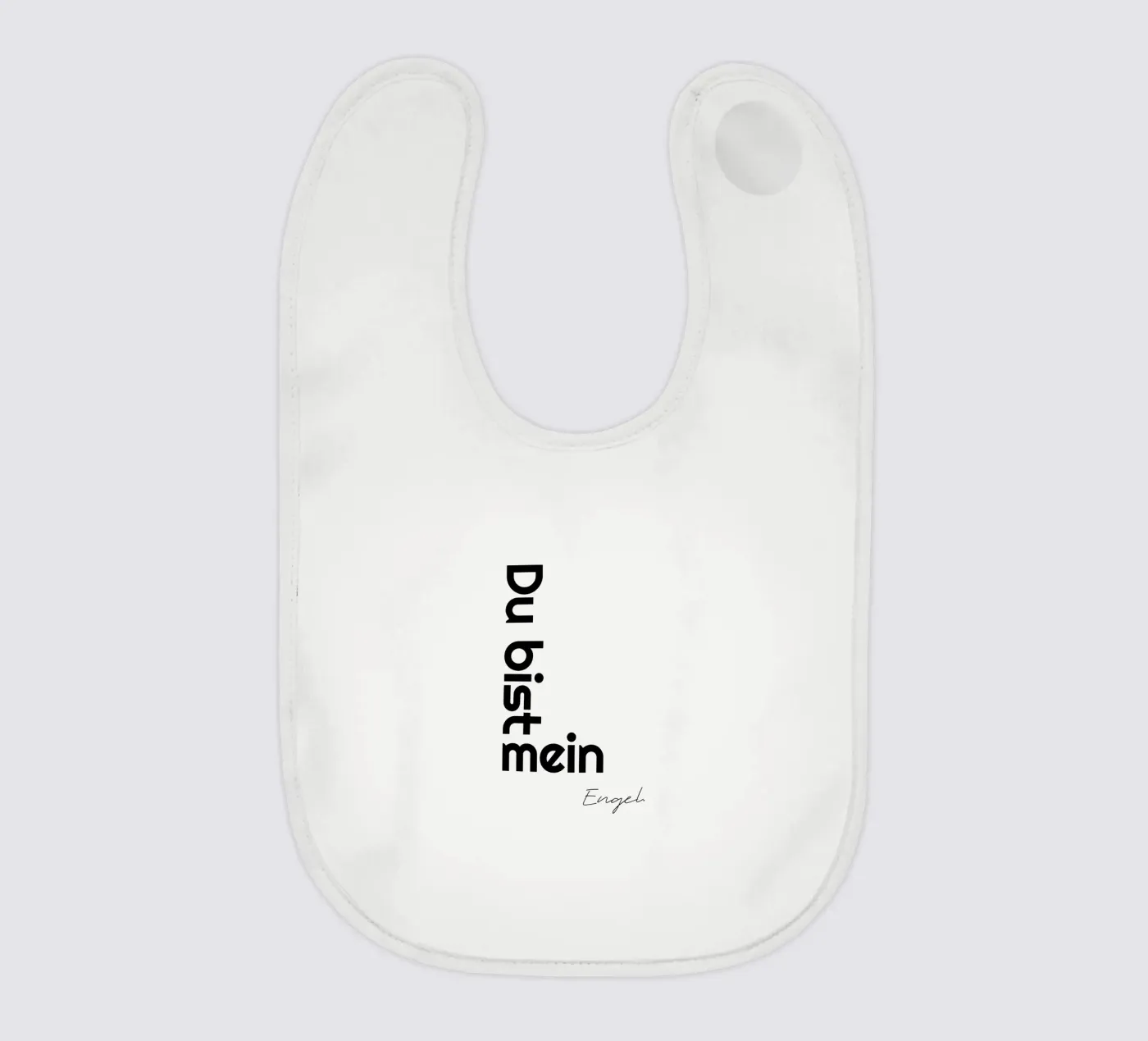 Sei il mio angelo bavaglino da YV TYPOGRAPHY