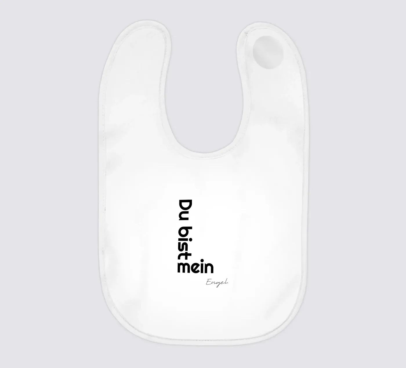 Sei il mio angelo bavaglino da YV TYPOGRAPHY