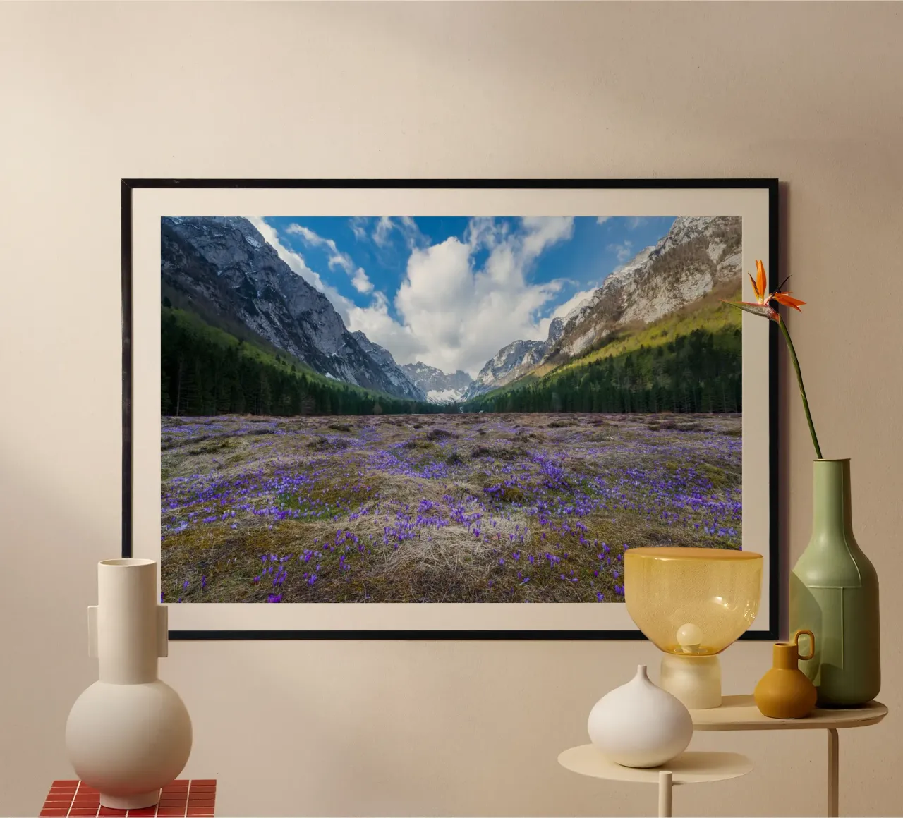 Paesaggio onirico poster da PhotoVibe Decor