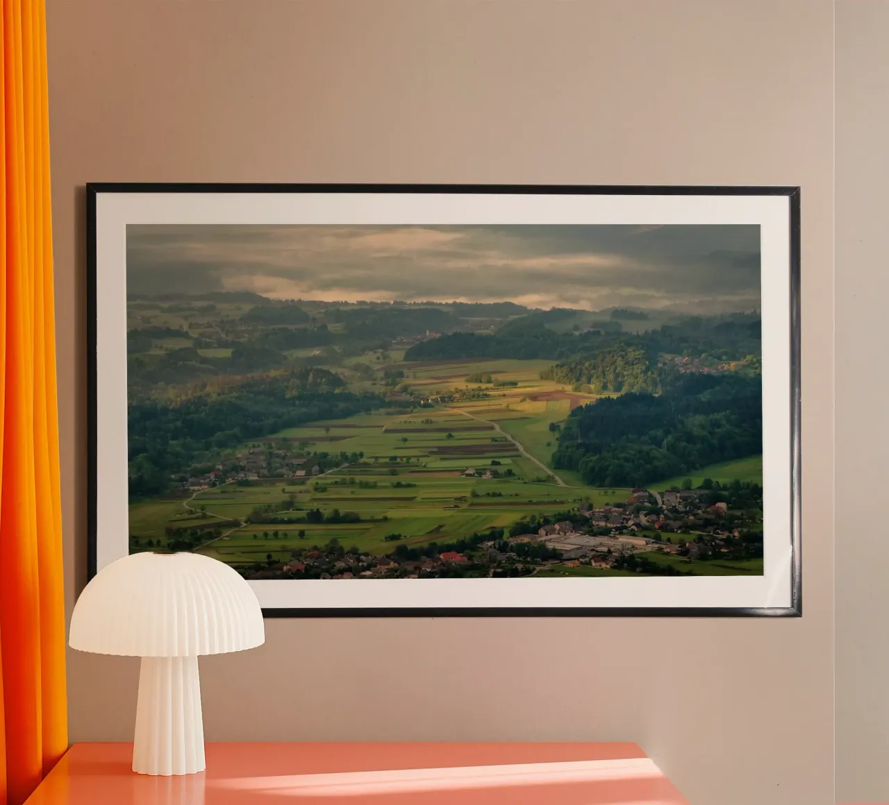 Paesaggio onirico carta hahnemühle da PhotoVibe Decor