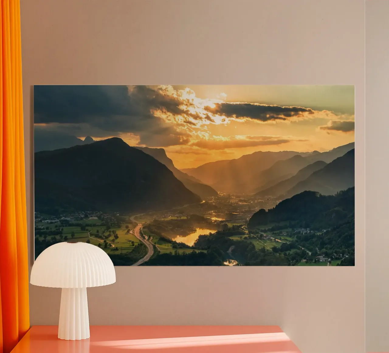 Paesaggio onirico plexiglass da PhotoVibe Decor