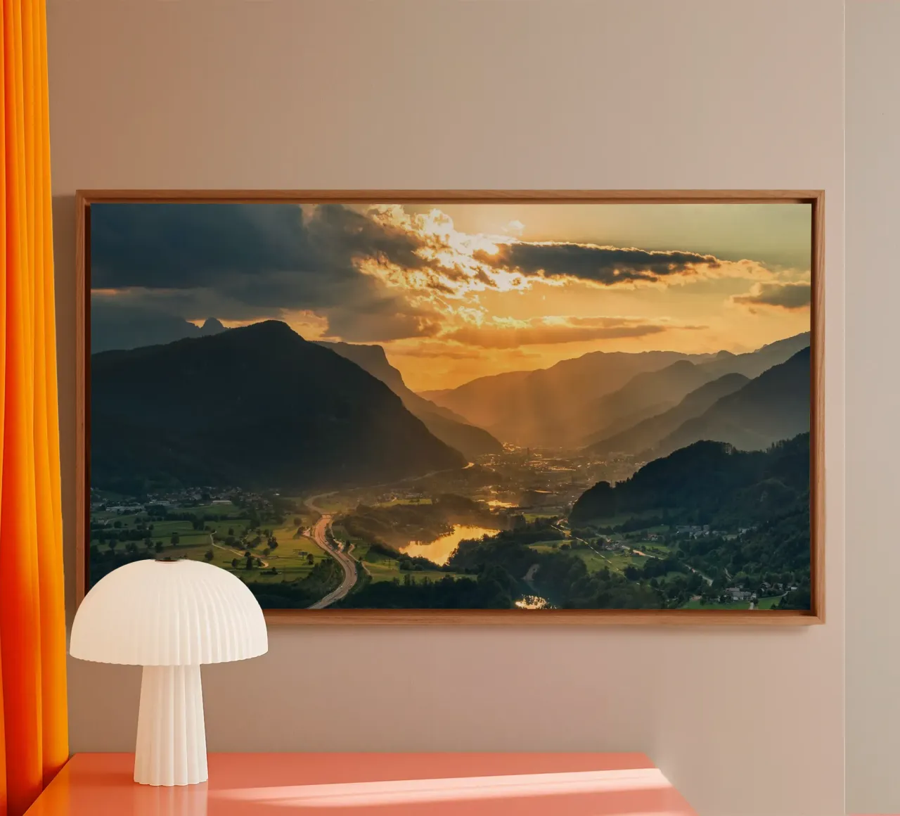 Paesaggio onirico tela da PhotoVibe Decor