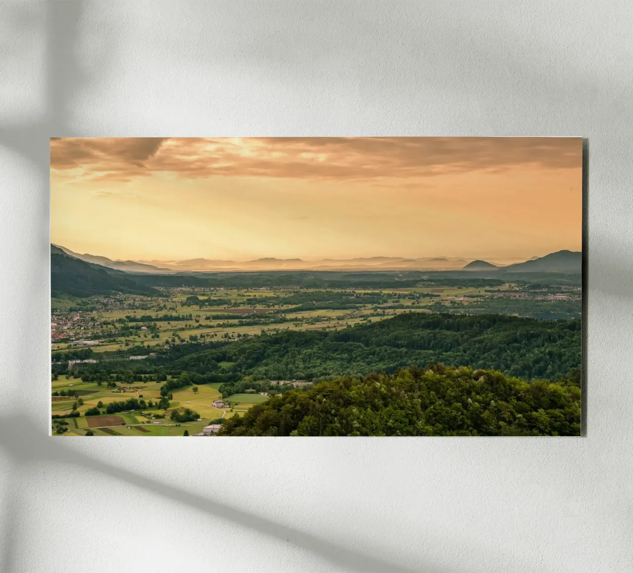 Paesaggio onirico alluminio dibond da PhotoVibe Decor