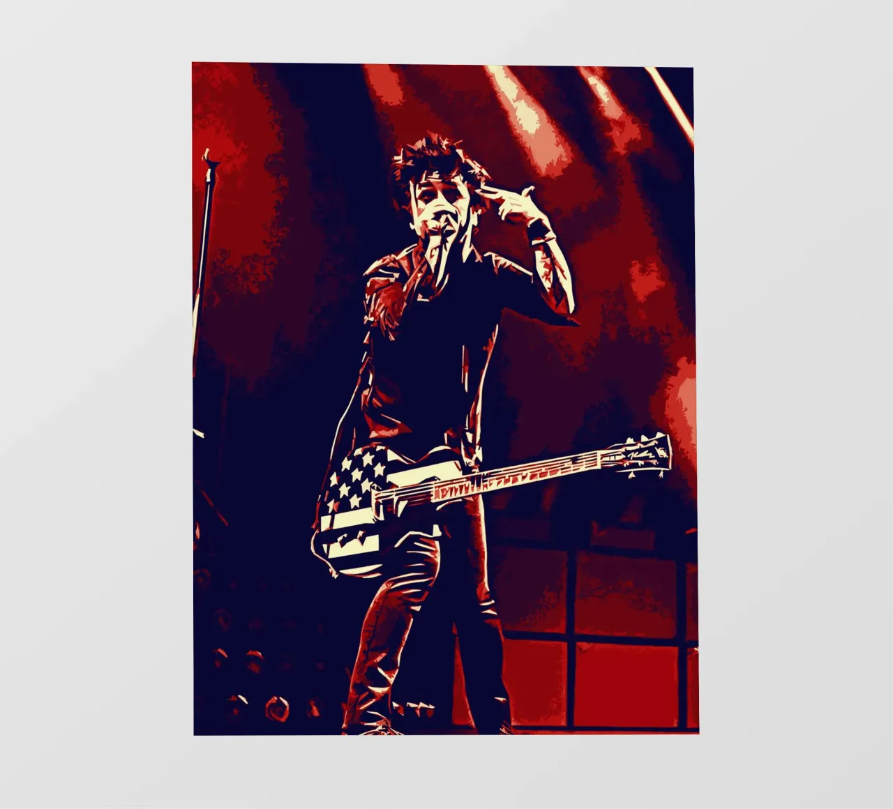 Billie Joe Armstrong green day music band Art photo wallpaper by music soul