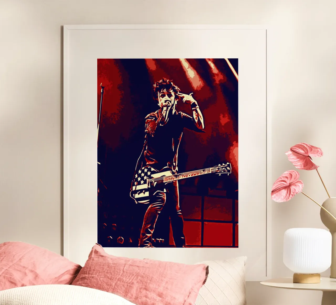 Billie Joe Armstrong green day music band Art hahnemühle by music soul