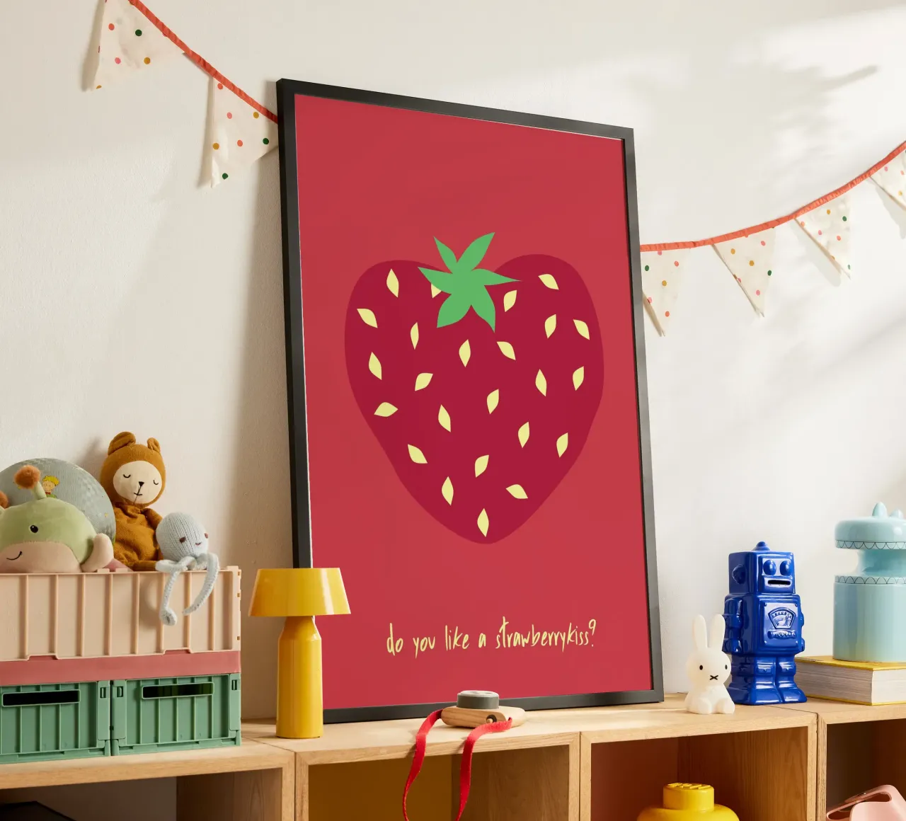 do you like a strawberrykiss? carta hahnemühle da FRICKE DESIGN