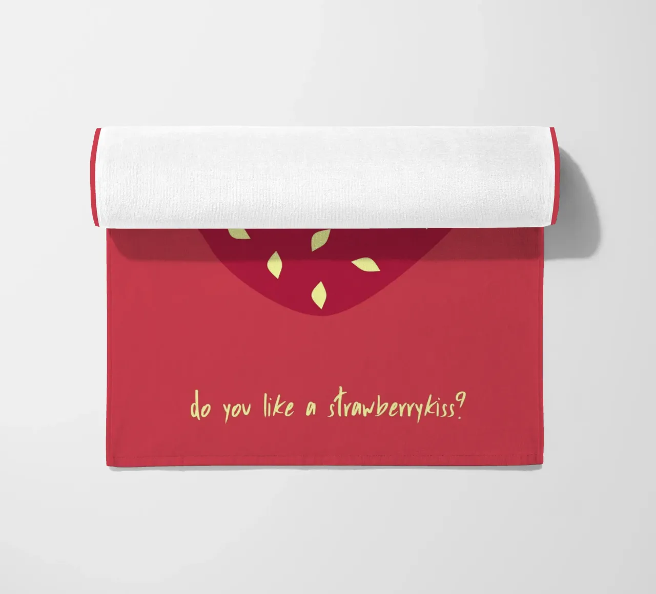 do you like a strawberrykiss? telo mare da FRICKE DESIGN