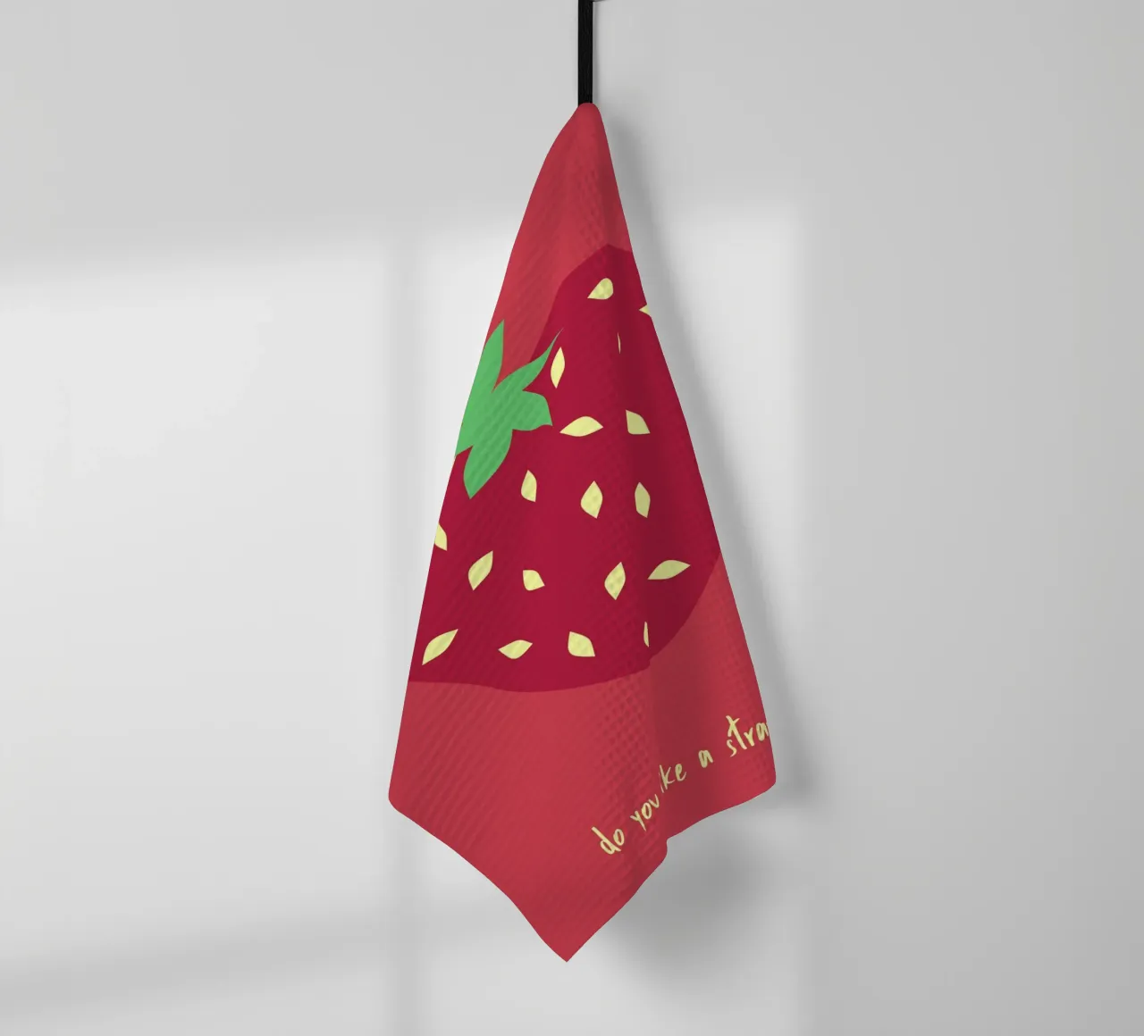 do you like a strawberrykiss? canovaccio da cucina da FRICKE DESIGN