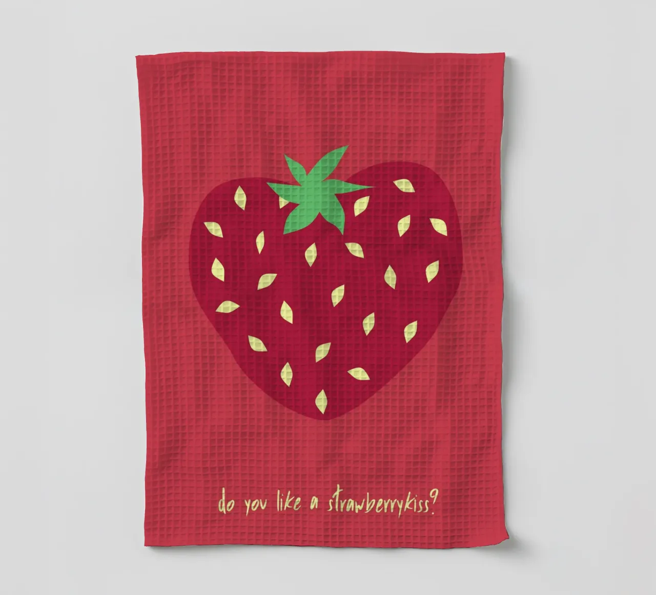do you like a strawberrykiss? canovaccio da cucina da FRICKE DESIGN