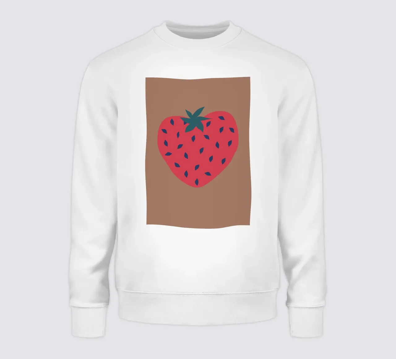 strawberryheart. felpa da FRICKE DESIGN