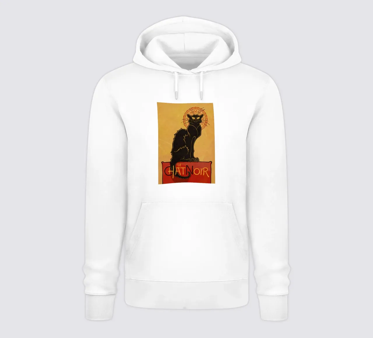 Le Chat Noir felpa con cappuccio da nabakumov