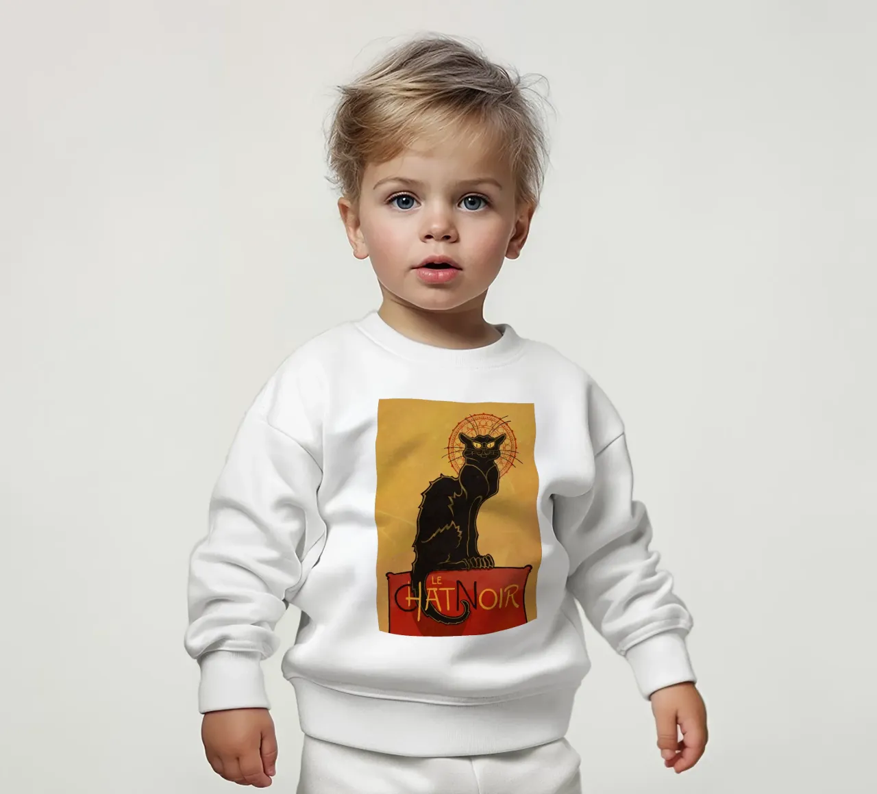 Le Chat Noir felpa neonato da nabakumov