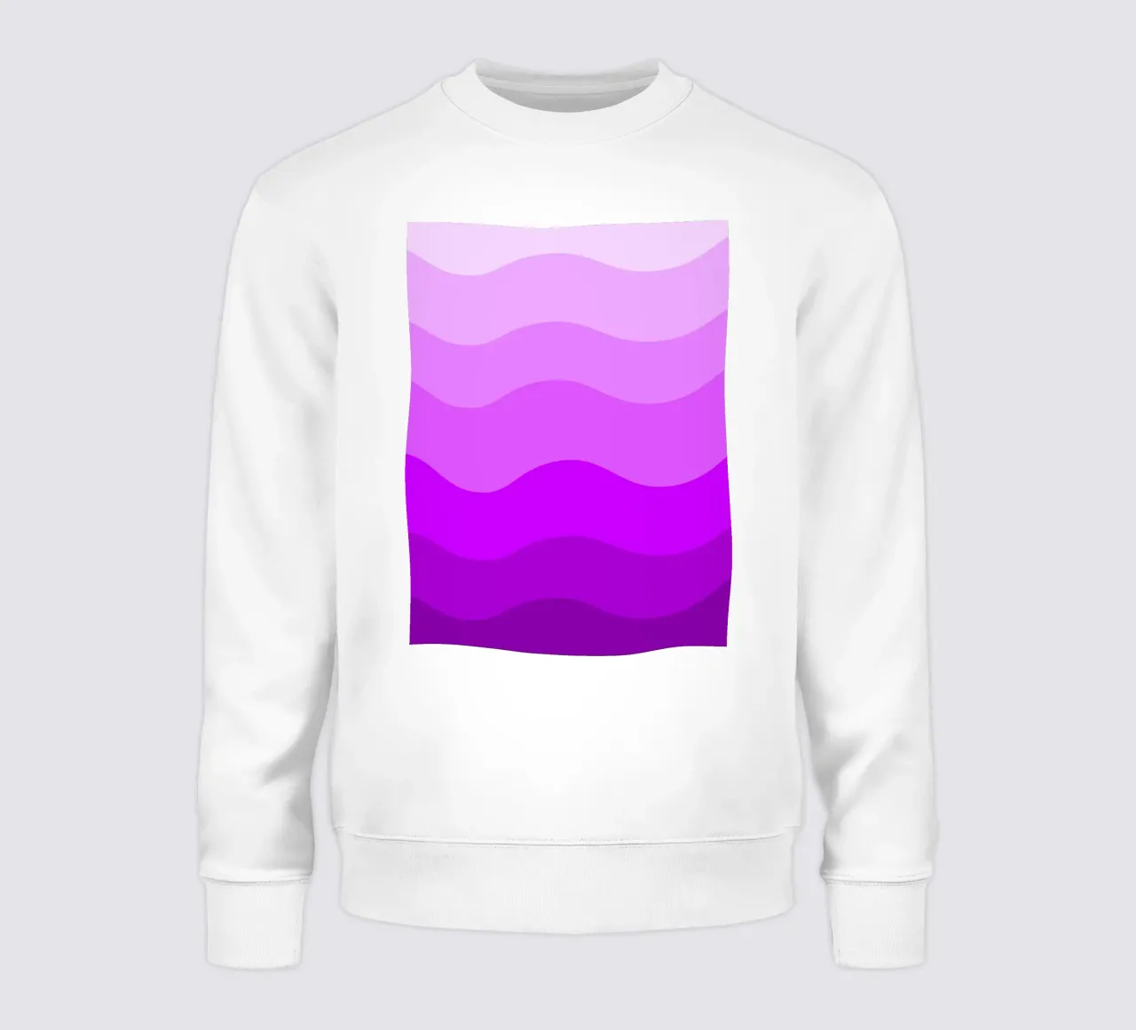 Purple gradient design felpa da baobabprintstore