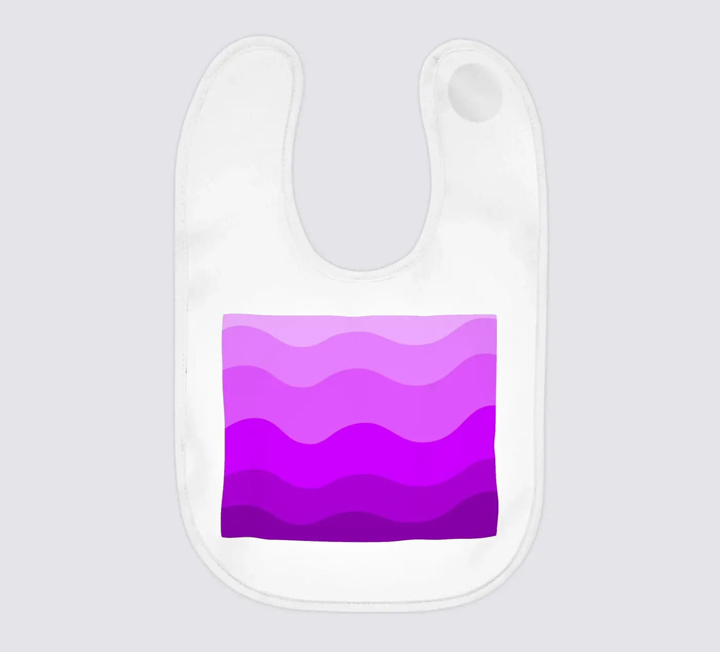 Purple gradient design bavaglino da baobabprintstore