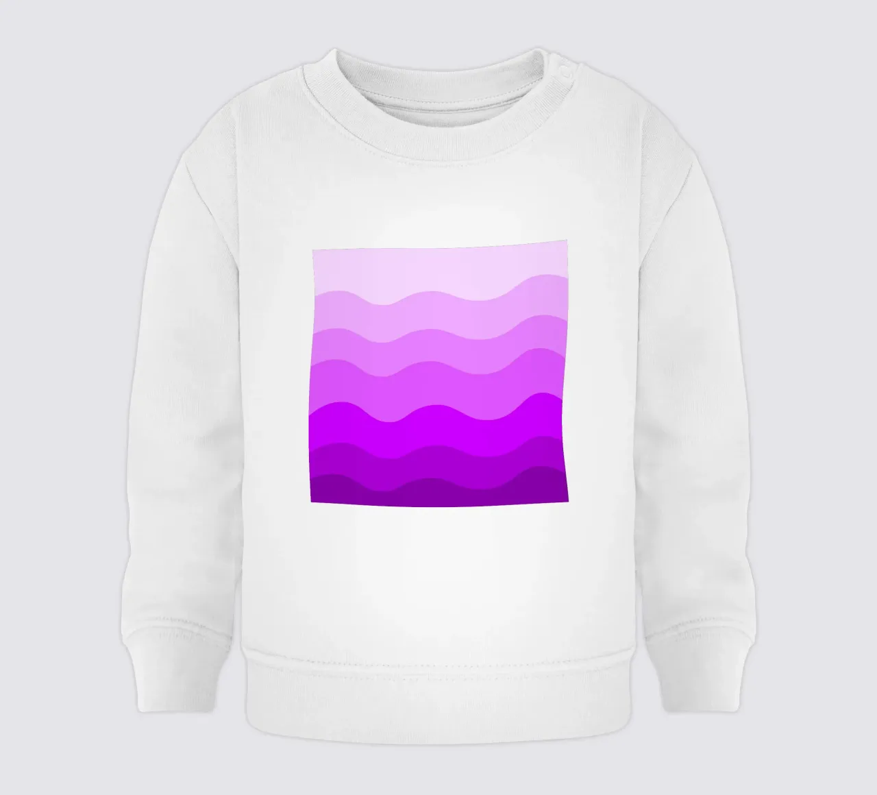 Purple gradient design baby sweatshirt by baobabprintstore
