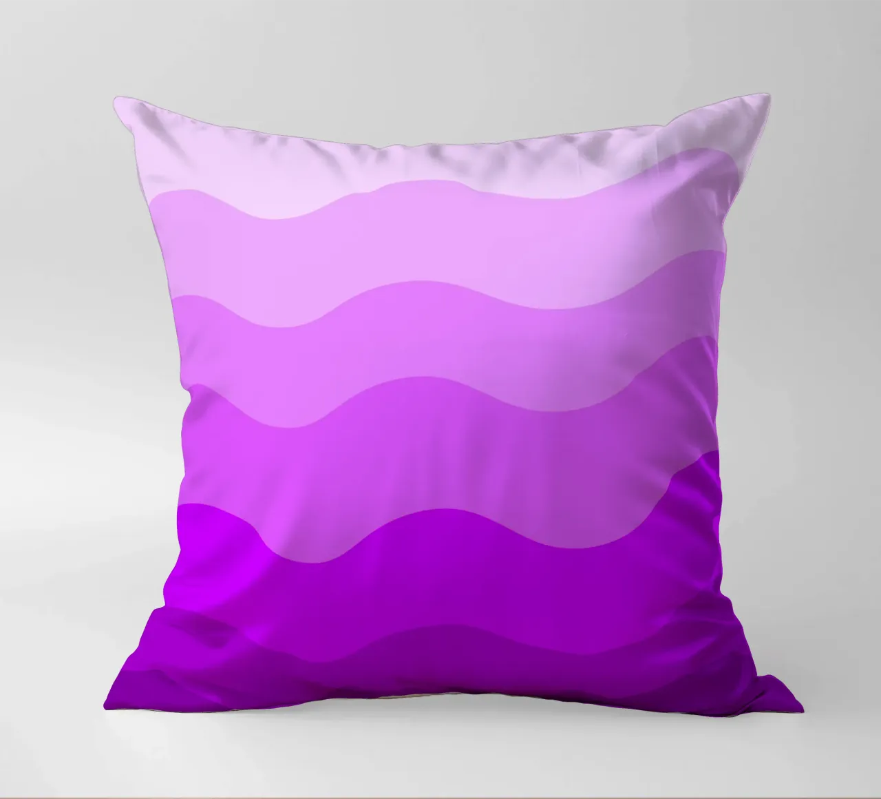 Purple gradient design cuscino da baobabprintstore