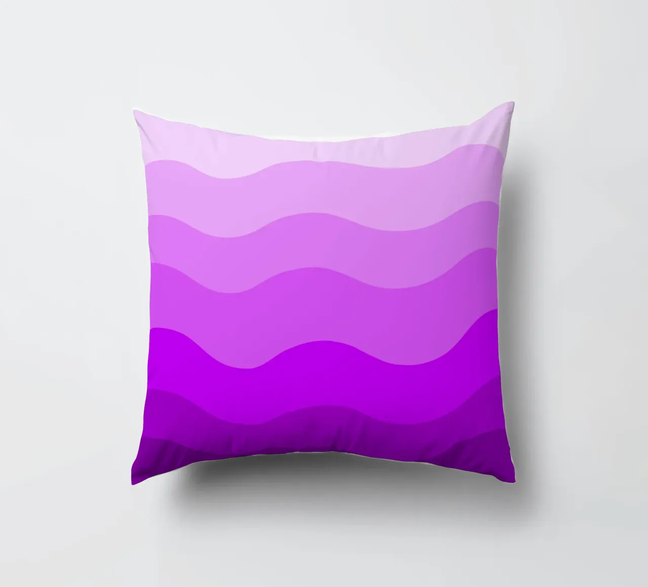 Purple gradient design cuscino da baobabprintstore